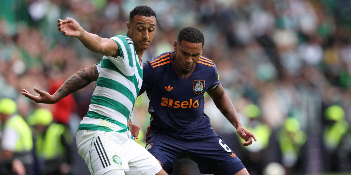 Celtic make late approach to sign 6ft 4in striker as Adam Idah replacement