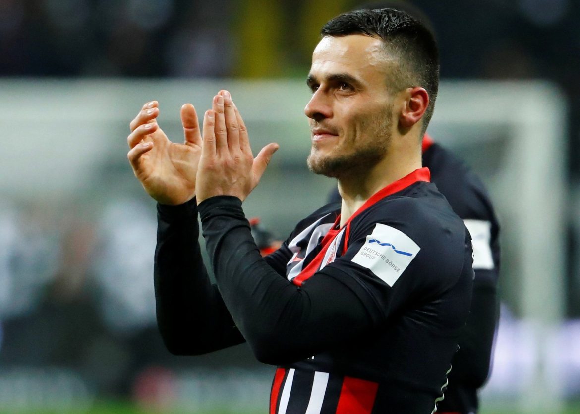 Crystal Palace set to scout Eintracht Frankfurt’s Filip Kostic